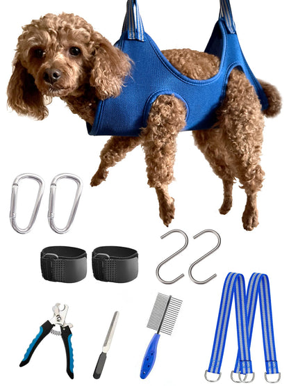 Kkiimatt Dog Grooming Hammock Harness for Extra Small Dog, XS Grooming