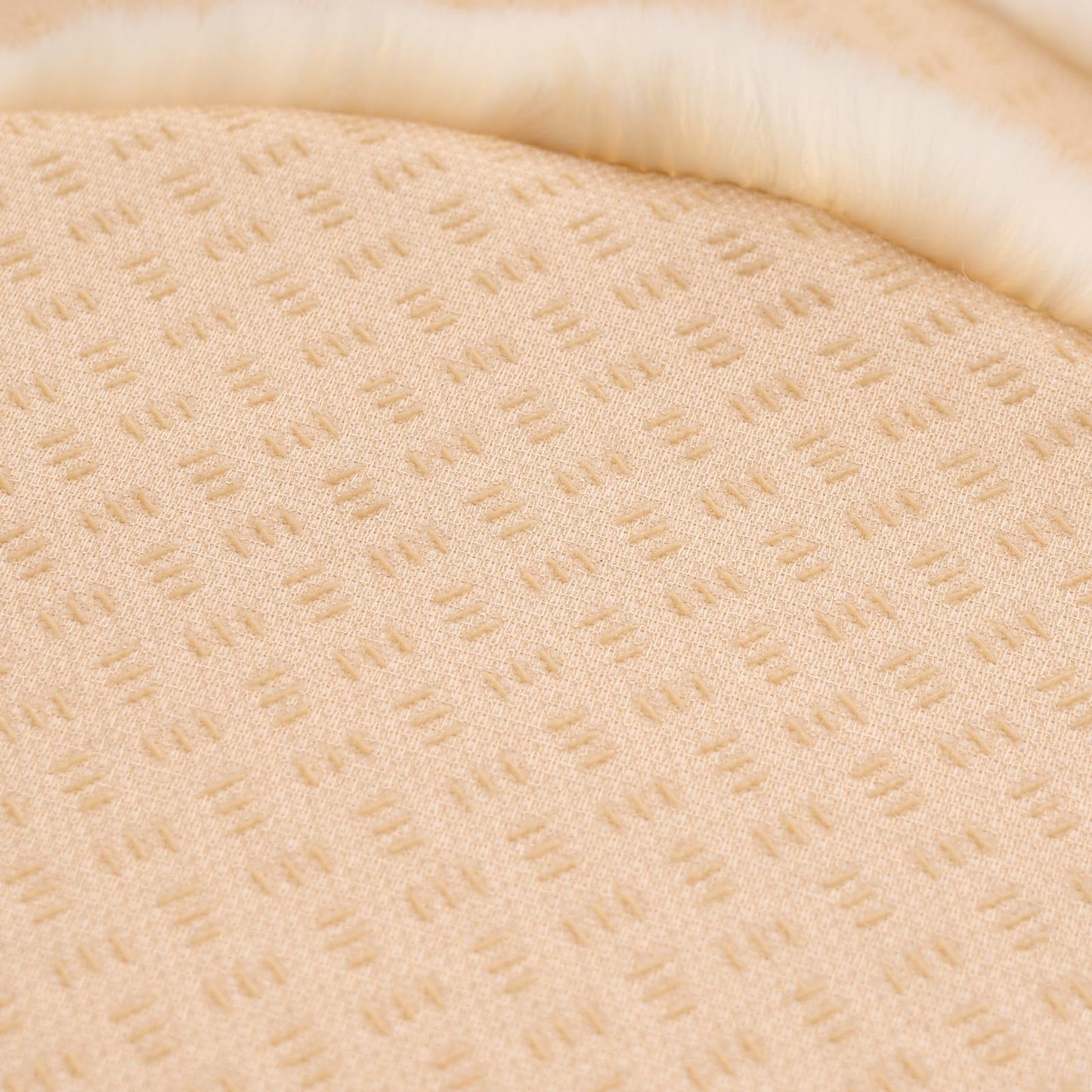 SHENGOCASE Pet Bed Cushion Pad, Square Faux Rabbit Fur, 2-Pack, Bed