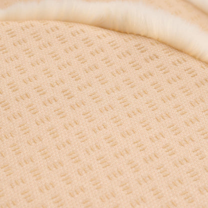 SHENGOCASE Pet Bed Cushion Pad, Square Faux Rabbit Fur, 2-Pack, Bed