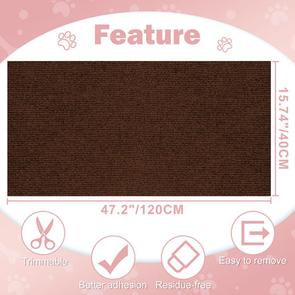 ENONCI Cat Scratcher Pad, x15.8" Scratching Mat,Trimmable Anti Bed