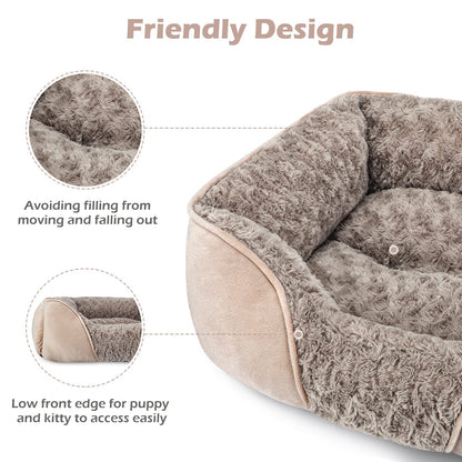 INVENHO Small Dog Bed for Medium to Large Dogs Rectangle, Bed