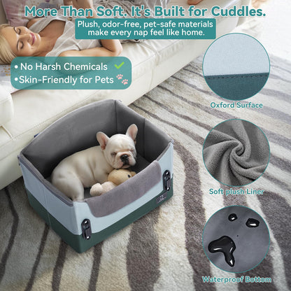 A4Pet Small Dog Car Seat for Small Dogs Dog Booster Car Seat