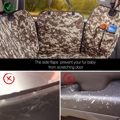 iBuddy Dog Truck Seat Cover with Mesh Window Waterproof Pet Seat Cover