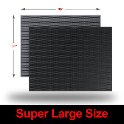 Waretary Cat Litter Box Mat: x 30" Waterproof Kitty Cat Litter