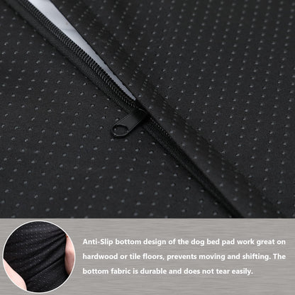 Vonabem XXXL Dog Bed Washable, Large Waterproof Pet Bed with Bed