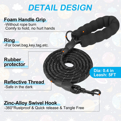 BEAUTYZOO Dog Harness Small Sized and Leash Set, Step-in Soft Set