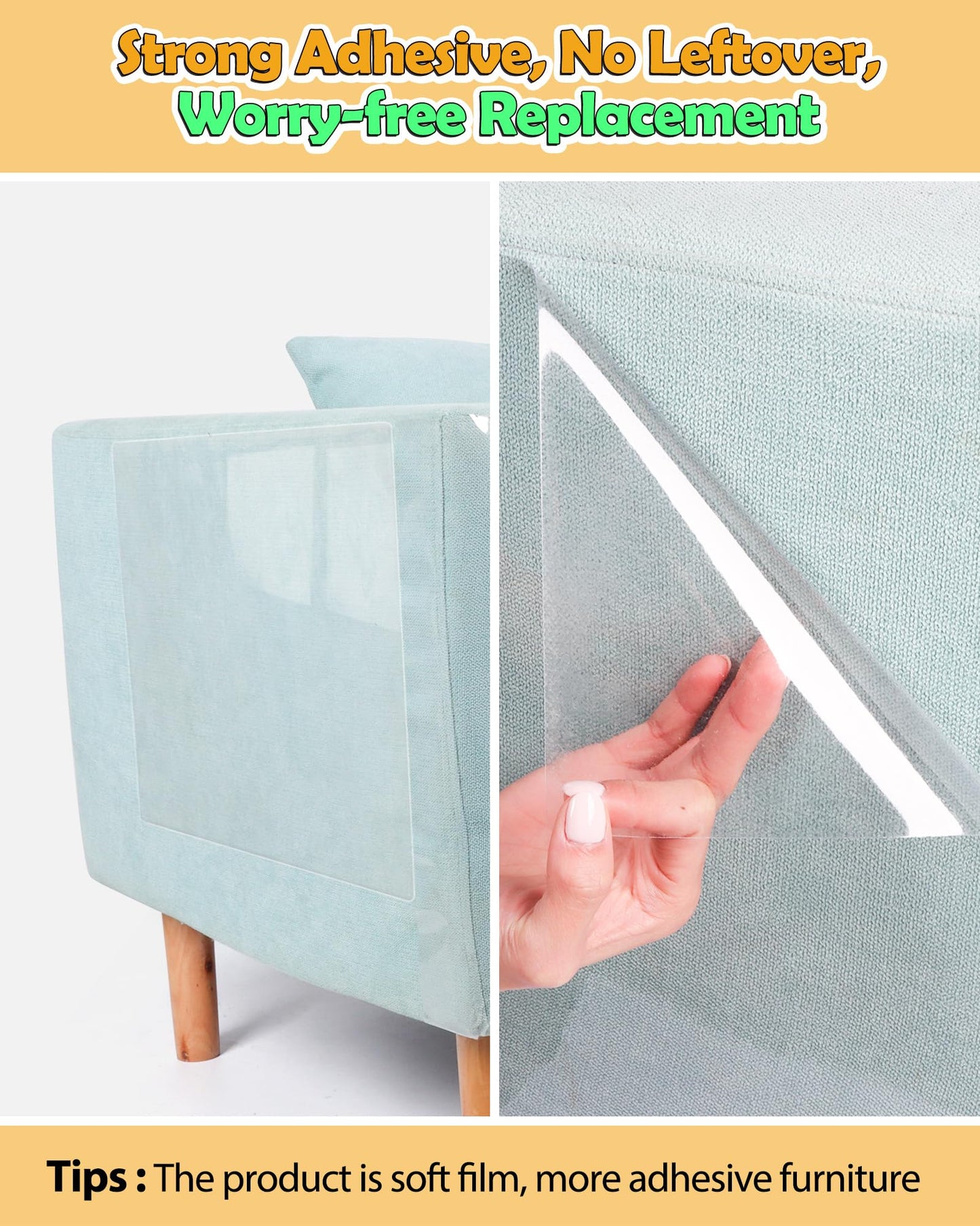 Cat Scratch Couch Furniture Protector: Thickened Protectors Sofa Cover
