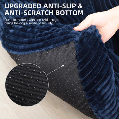Dog Crate Bed Washable Dog Beds for Large Dogs Deluxe Thick Bed