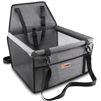 Petbobi Pet Reinforce Car Booster Seat for Dog Portable and Seat