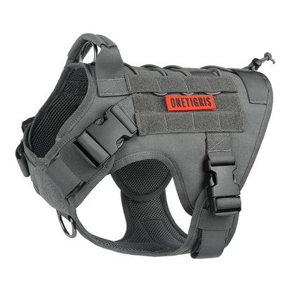 Tactical Dog Training Vest No Pull Harness for Dogs,Adjustable Harness