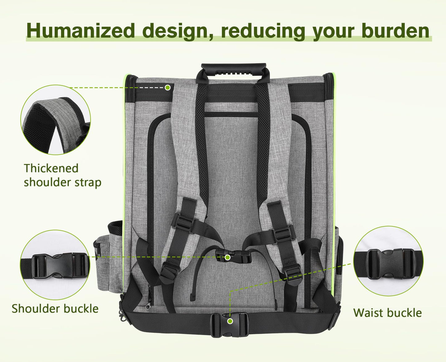 Pecute Pet Carrier Backpack, Cat Backpack Carrier, Expandable Carrier