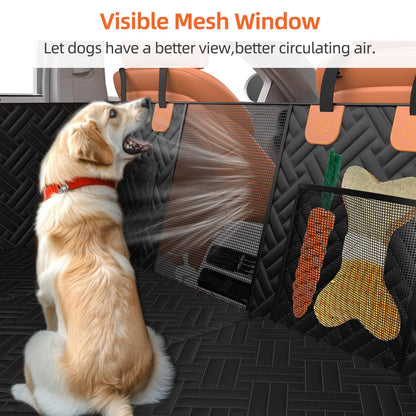 Back Seat Extender for Trucks,Hard Bottom Car Seat Cover