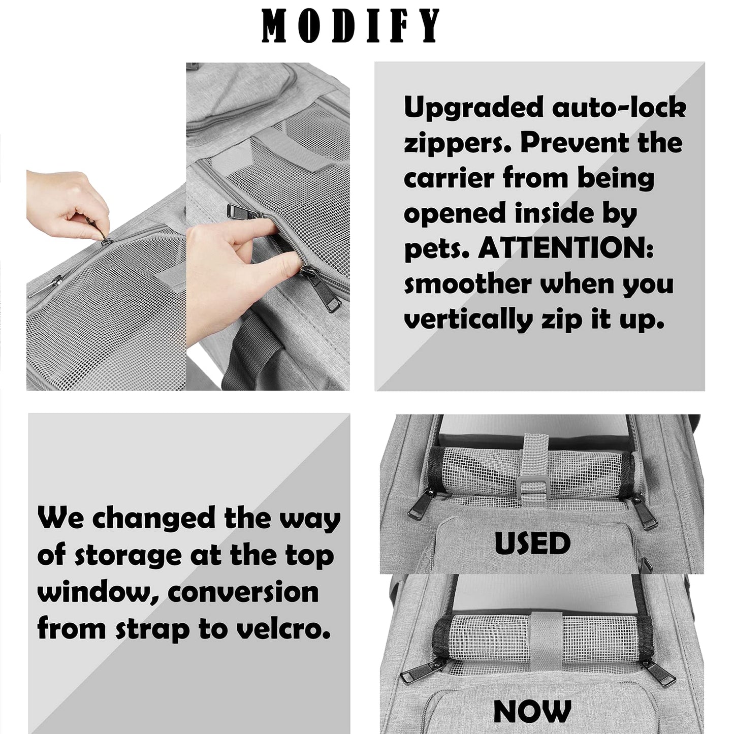 GAPZER Pet Carrier for Large Cats, Soft-Sided Cat Carrier