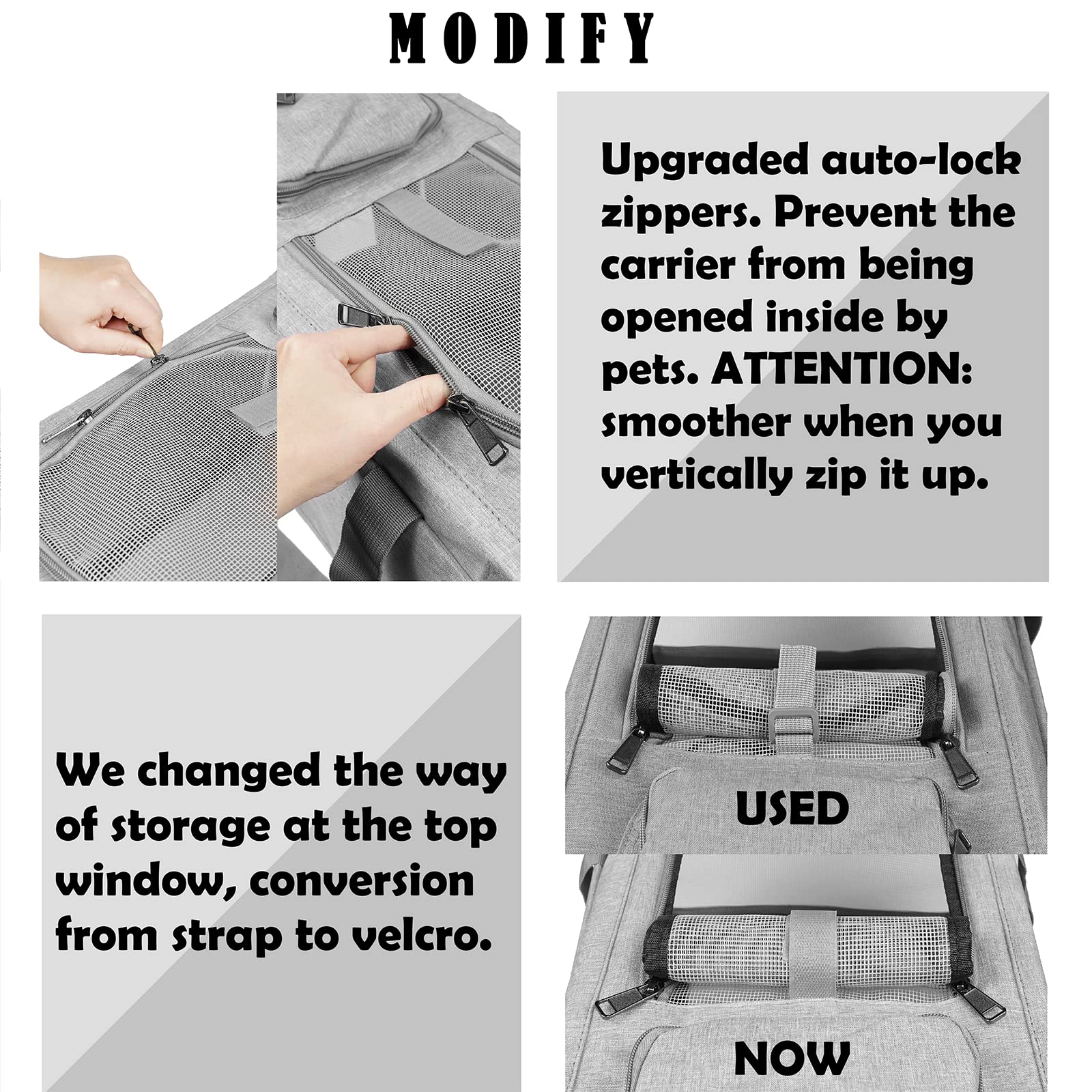 GAPZER Pet Carrier for Large Cats, Soft-Sided Cat Carrier