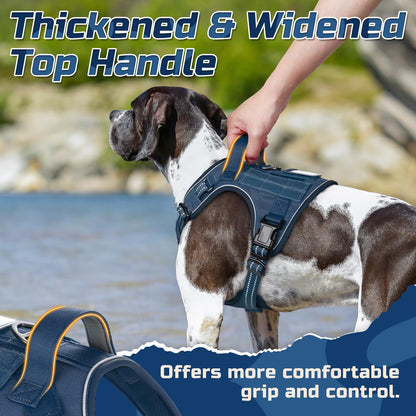 rabbitgoo Dog Harness No Pull, Military Dog Harness Medium Harness