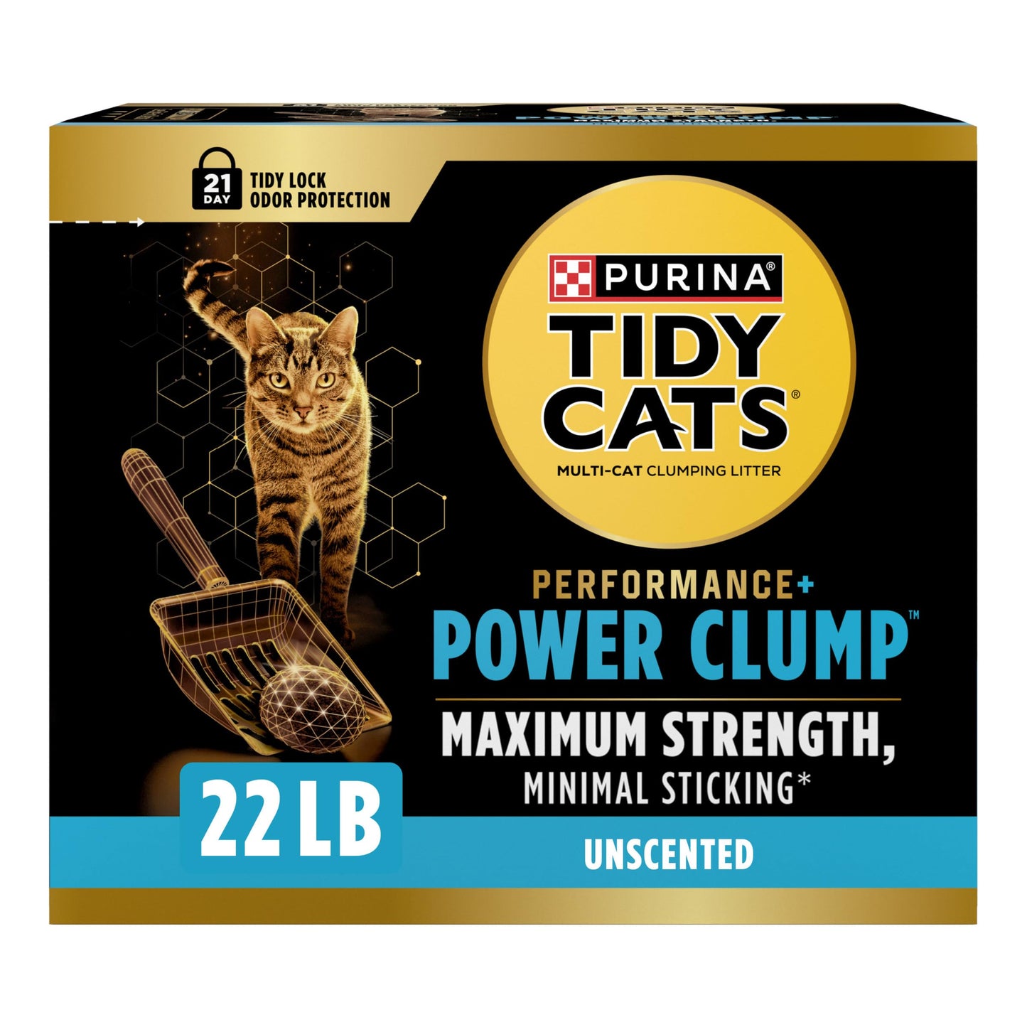 Purina Tidy Cats Performance Plus Power Clump Unscented Multi Box