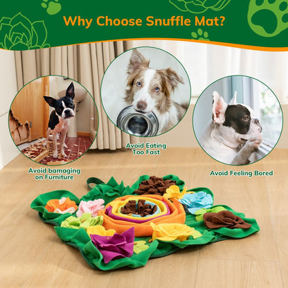 PUHOHUN Snuffle Mat for Dogs -Interactive Dog Toys to Keep Them Toys