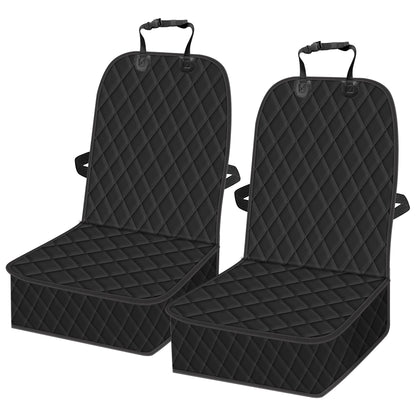 Femuar 2 Packs Car Front Seat Cover for Dogs, Waterproof Pet Car Seat