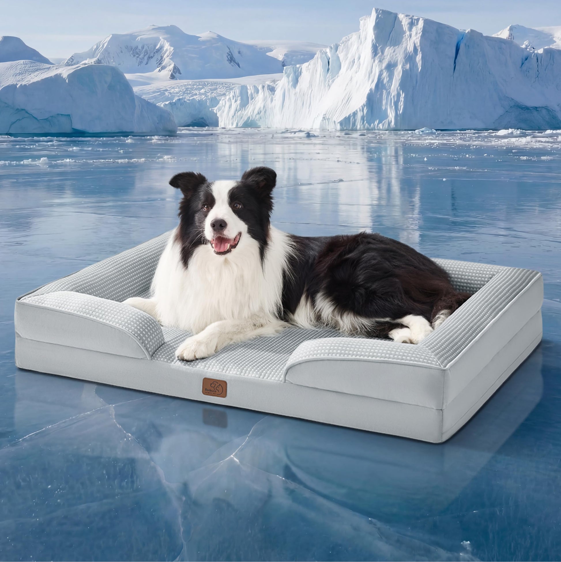 Bedsure Cooling Dog Beds Large Sized Dog Orthopedic Large Dog Bed