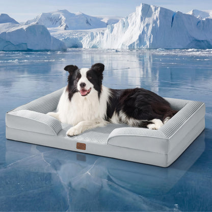 Bedsure Cooling Dog Beds Large Sized Dog Orthopedic Large Dog Bed