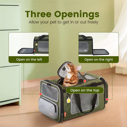 Pawaii Pet Carrier, TSA Airline Approved Cat Carrier, Soft Carrier