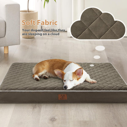 WNPETHOME Orthopedic Big Dog Beds Large Sized Dog, Waterproof Bed