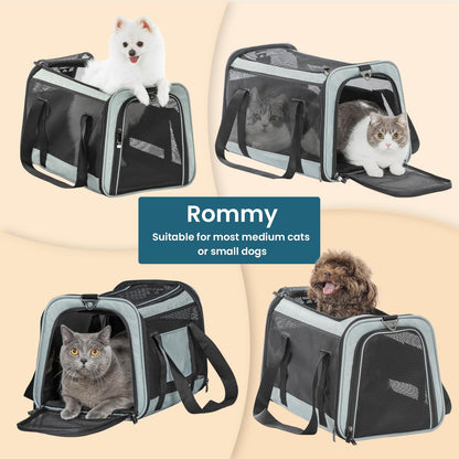 Petsfit 18 x 11 x 11 Pet Carrier Airline Approved, Soft-Sided Cushion