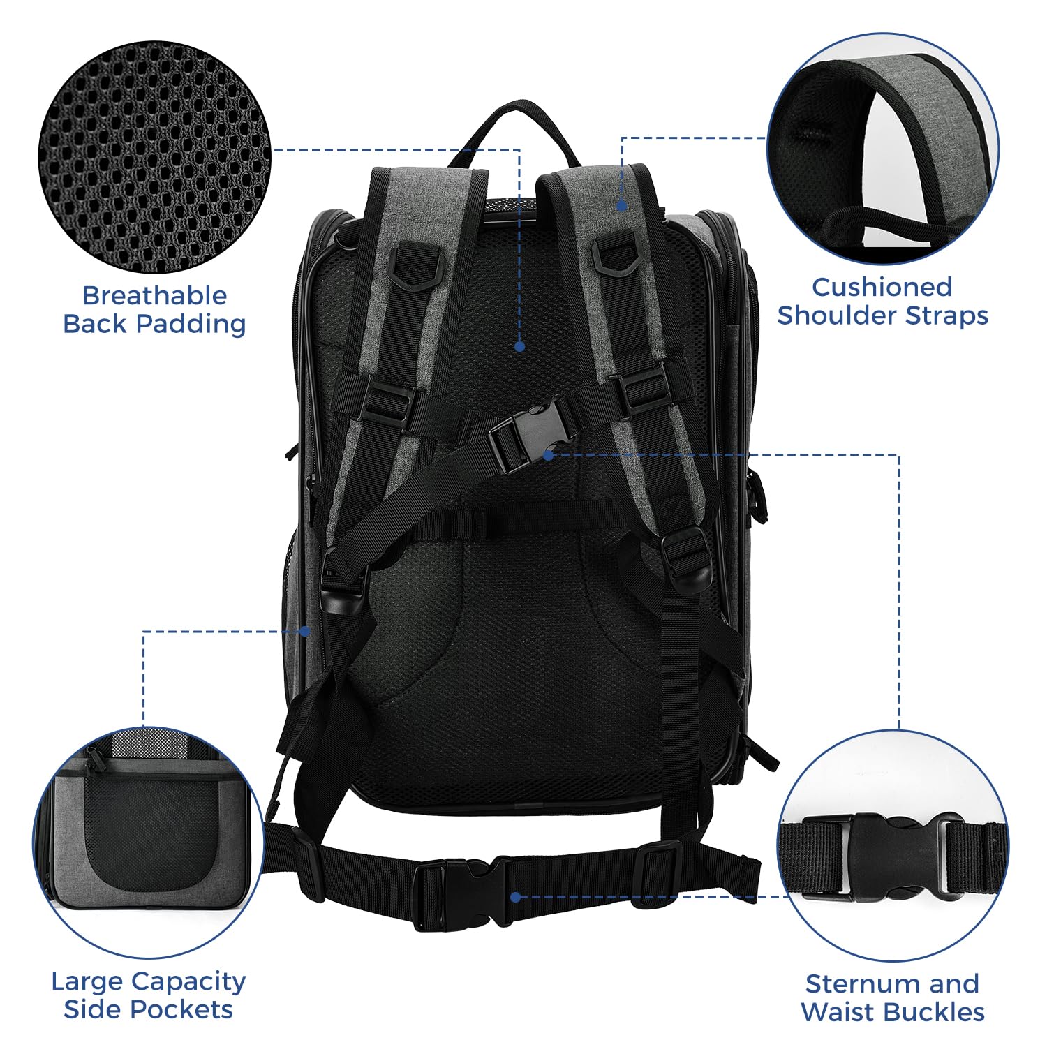 Apollo Walker Pet Carrier Backpack for Large/Small Carrier