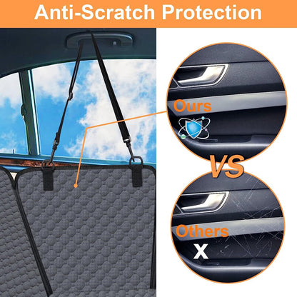 Mancro Dog Car Seat Cover, 2026 Upgraded 600D Heavy Duty Seat