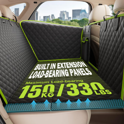Pecute Back Seat Extender for Dogs 56.29 * Car Window Fixing Seat