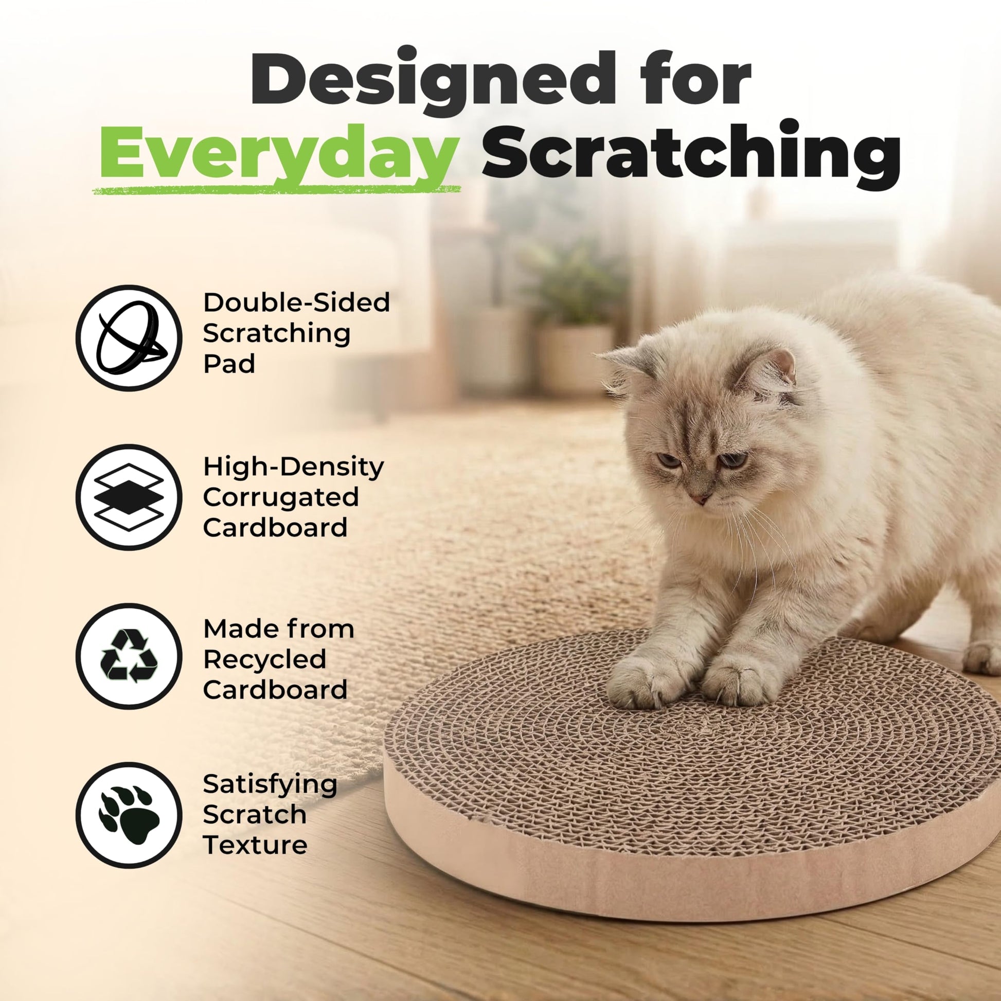 Best Pet Supplies Catify Cat Scratcher, Fun Interactive Scratchers