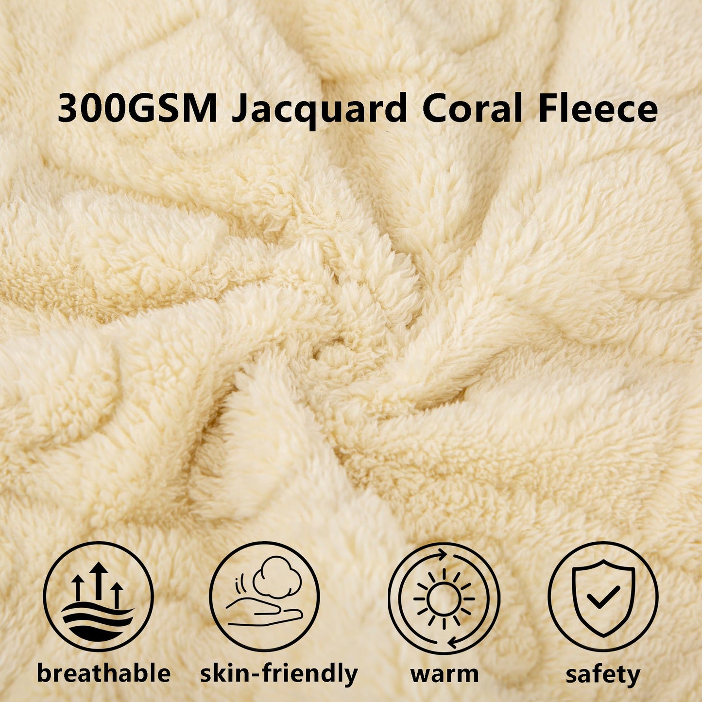 gogobunny Pet Blanket for Dogs Cats, 300GSM Ultra Soft Fleece Crate