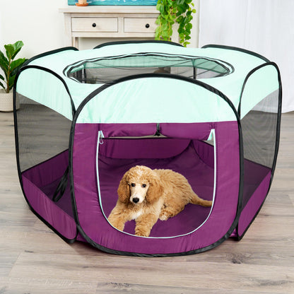 Furhaven Portable Dog Playpen, Cat Playpen, Pet Crate
