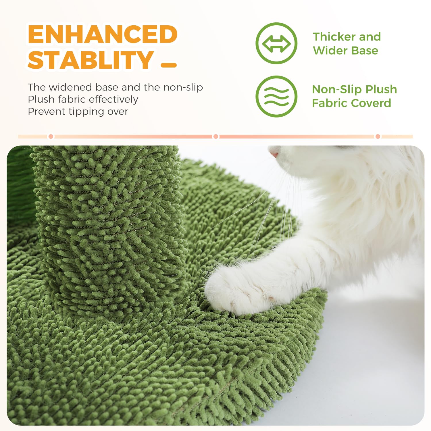 PAWZ Road Cat Scratching Post Cactus Cat Scratcher Featuring Scratcher