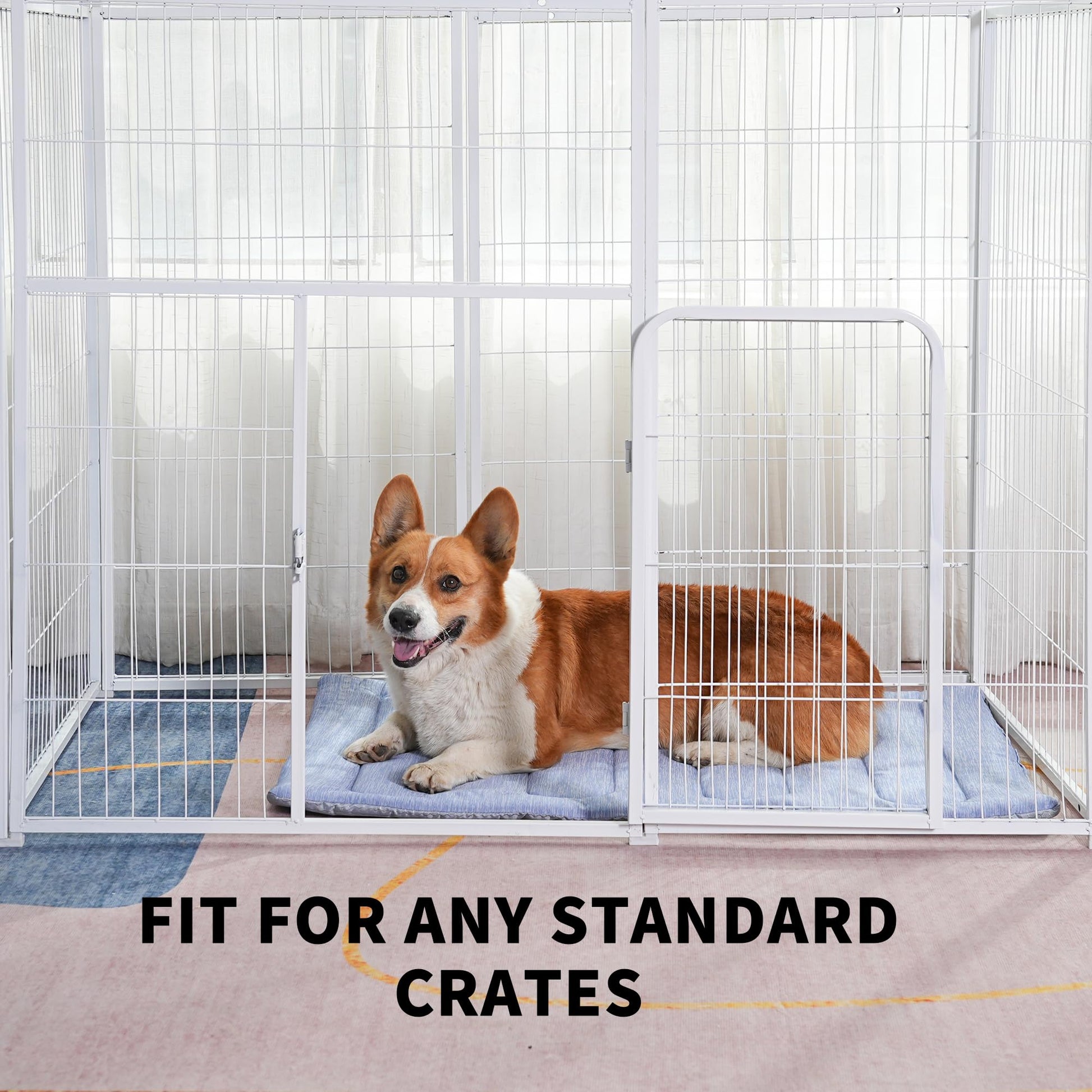 MARUNDA Dog Cooling Mat, No Need to Freeze Or Refrigerate This Cool