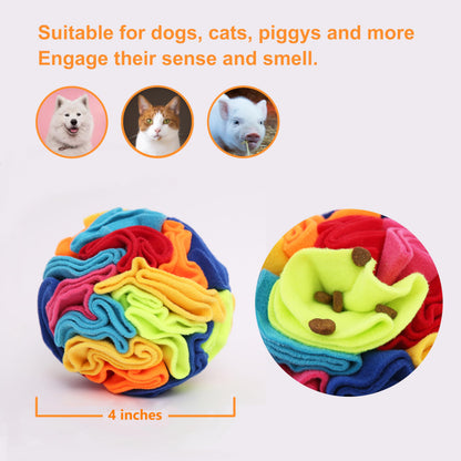 Ablechien Snuffle Ball Snuffle Ball for Small Dogs, Interactive Ball