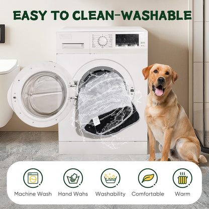 ZENGAOOU Washable Dog Bed for Crate, Ultra Soft Plush Dog Crate Bed