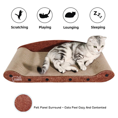 KEBKE Cat Scratcher Cat Scratching Sofa Bed 16" Lounge Box Bed