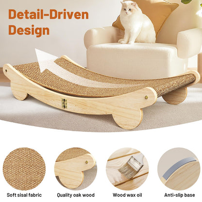 Ordora Extra Large Cat Scratcher: Cat Scratch Pad&Bed Lounge