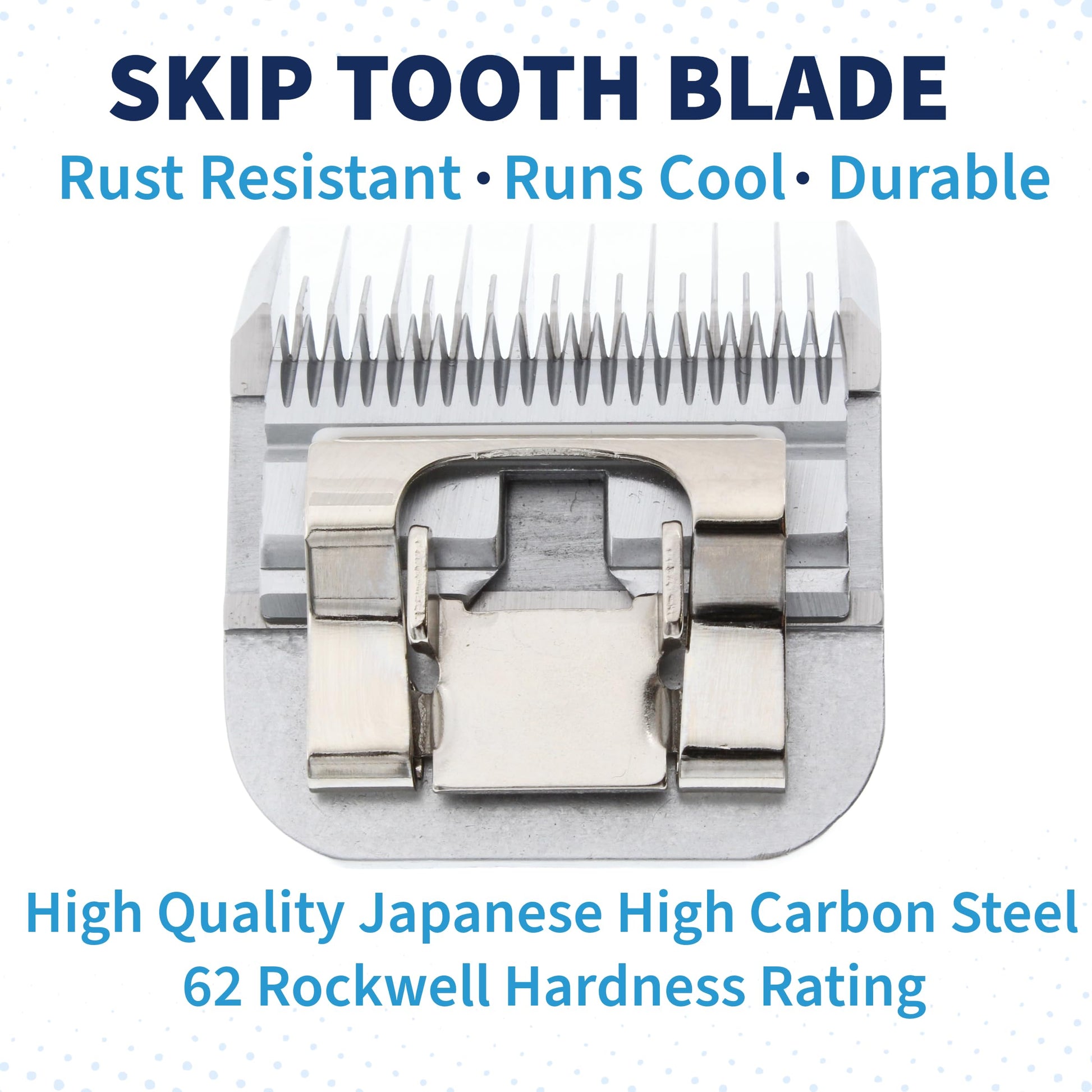 Bucchelli Detachable A Series 7 Skip Tooth Blade Dog Grooming Cuts