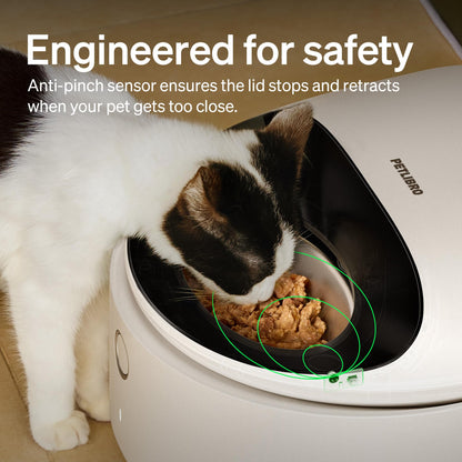 PETLIBRO Automatic Cat Feeder Wet Food with Stainless Steel Bowl