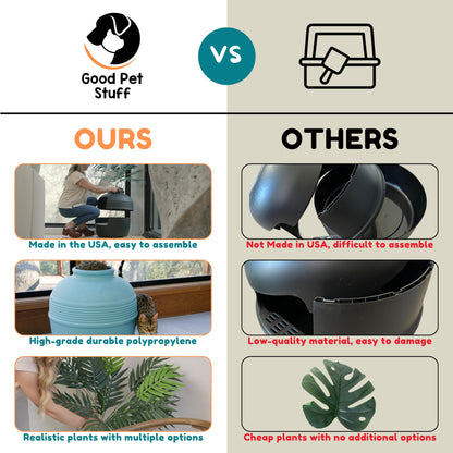 Good Pet Stuff Hidden Litter Box Planter, Decorative Cat Litter