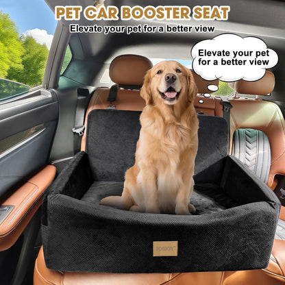 JOEJOY Dog Car Seat for Large Medium Sized Dogs Under Dog Booster Seat