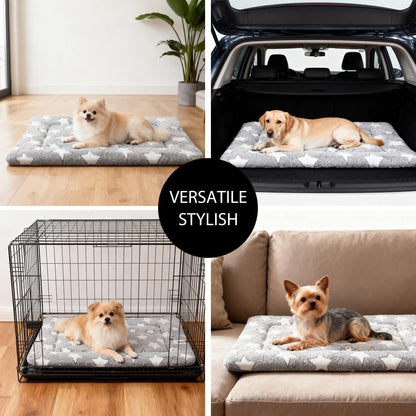 pobopobo Dog Bed Mat, Reversible Crate Pads for Crate