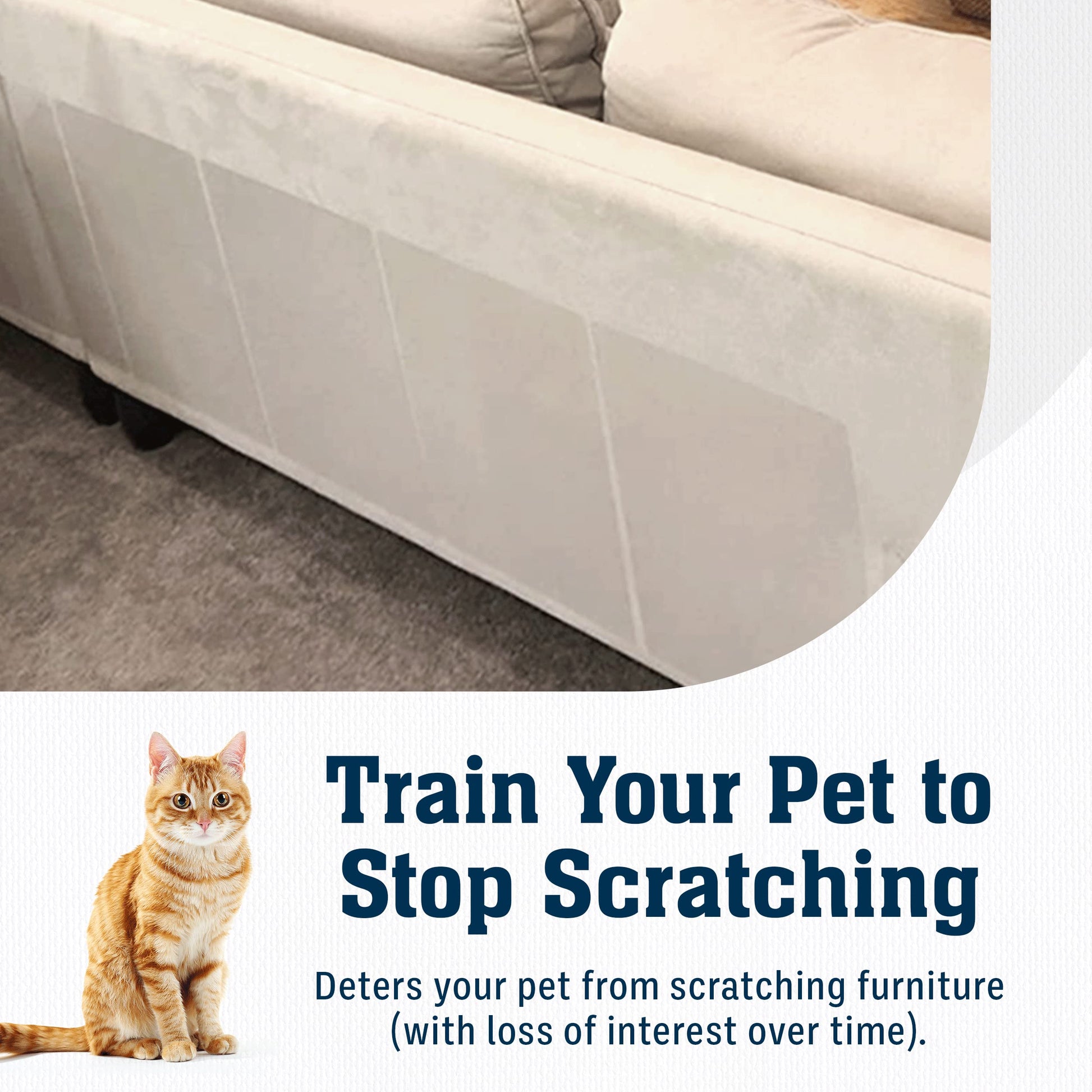6 Pack XL Anti Cat Scratch Furniture Protector Couch Furniture