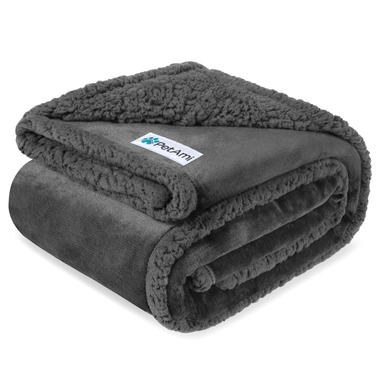 PetAmi Waterproof Dog Blanket for Couch, Extra Large 80x60, Pee Crate