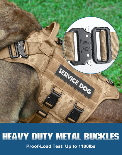 Tactical Dog Harness PETNANNY Dog Harness Service Dog Vest