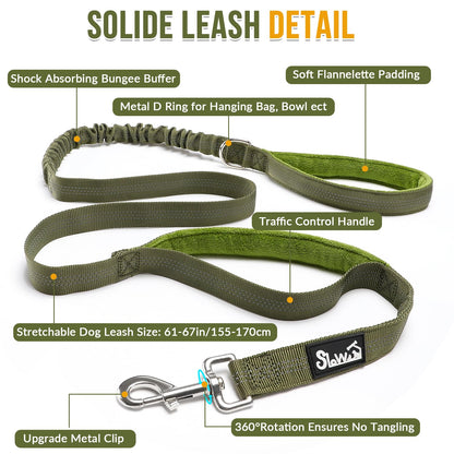 Lukovee No Pull Dog Harness Leash Set Heavy Duty Dog Vest Harness
