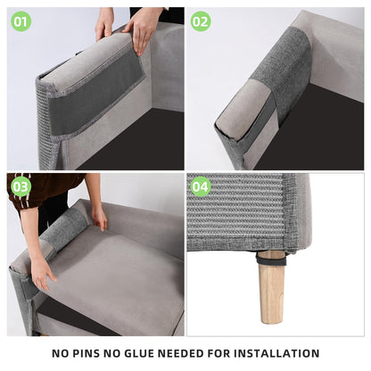 Cat Scratch Couch Protector,23.6" L*19.6" W Scratching Furniture