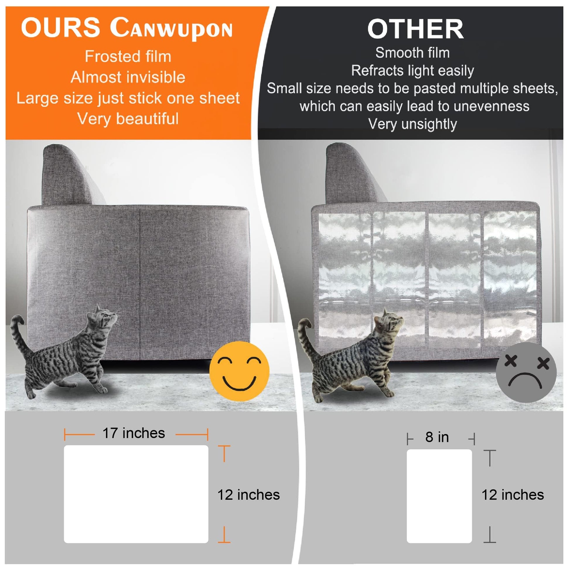 20-Pack Cat Scratch Furniture Couch Protector Large Size Sofa
